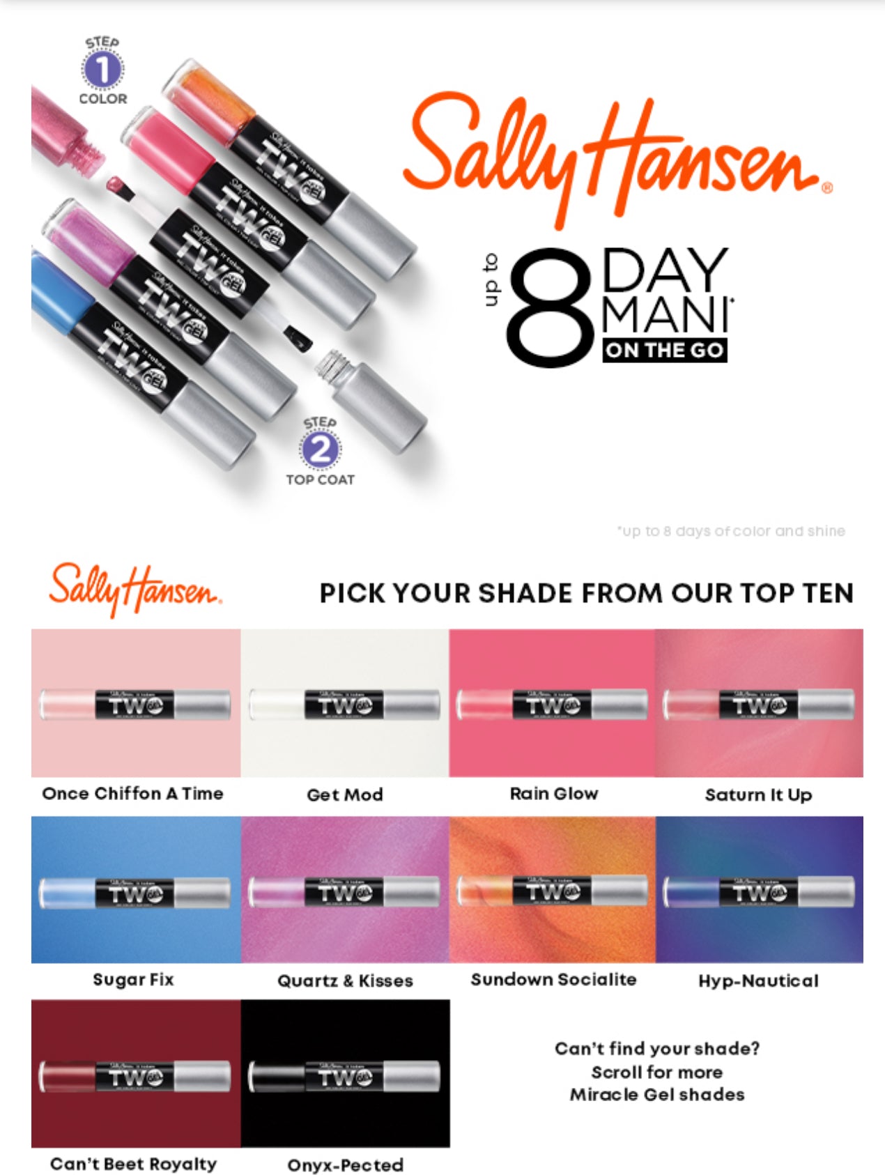 Sally Hansen it takes two nail polish